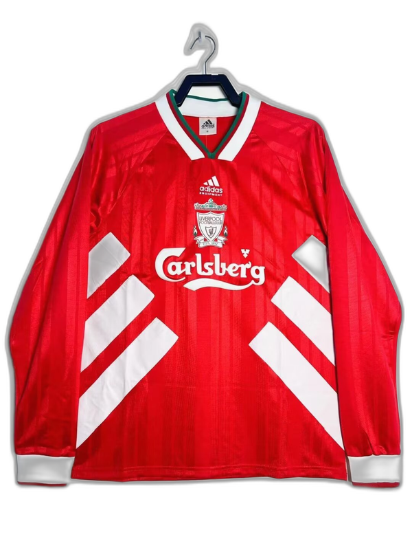 Liverpool 93/95 I Camiseta de Local - Versión Retro Manga Larga