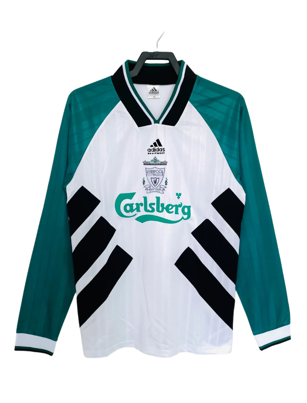 Camiseta Liverpool 93/95 Segunda Equipación - Versión Retro Manga Larga