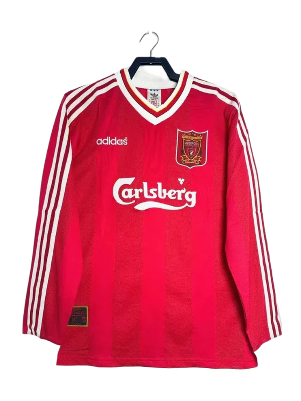 Liverpool 95/96 I Camiseta de Local - Versión Retro Manga Larga
