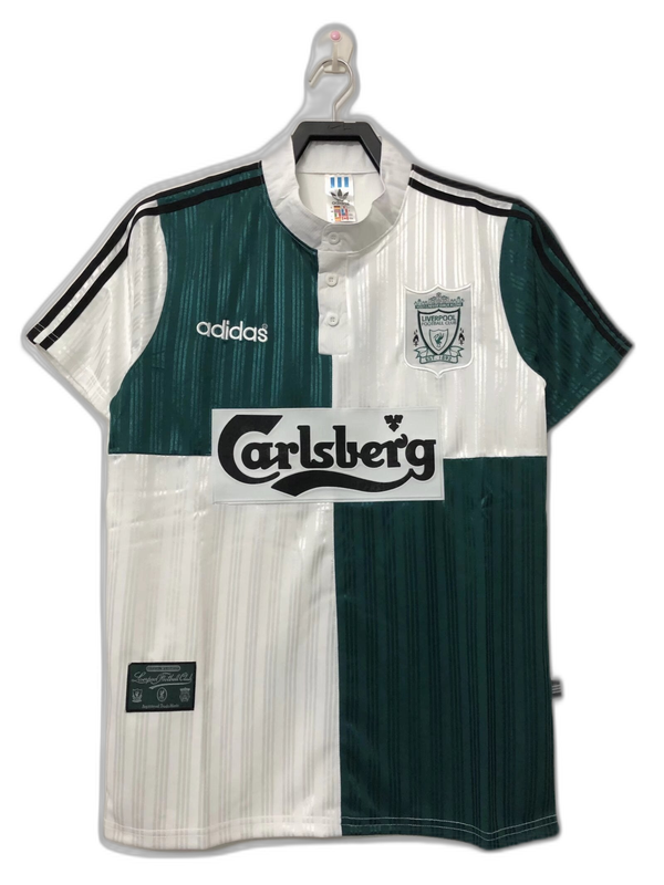 Camiseta Visitante II del Liverpool 95/96 - Versión Retro