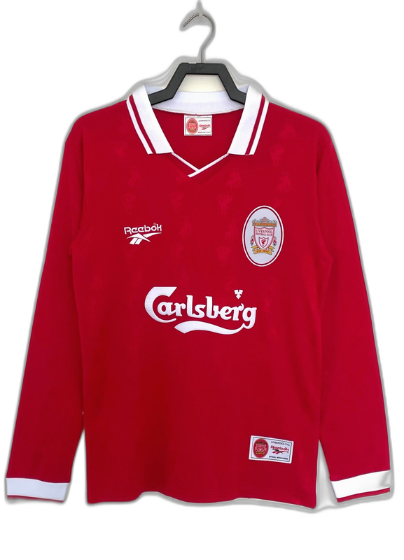 Liverpool 96/97 I Camiseta Local - Versión Retro Manga Larga
