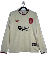 Camiseta del Liverpool 96/97 II Visitante - Versión Retro de Manga Larga