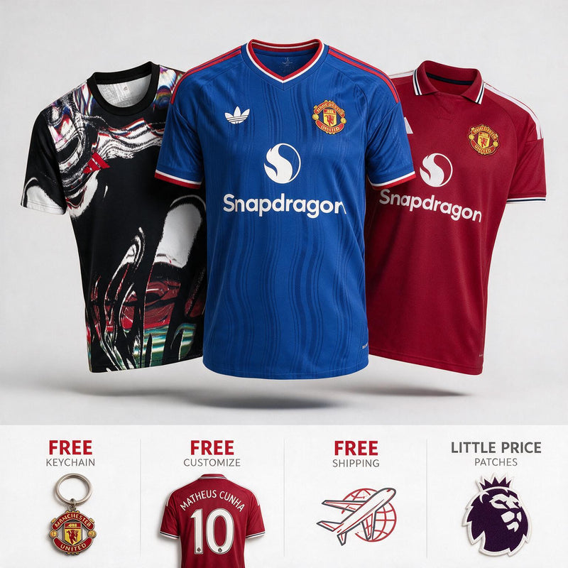 Combo Manchester United 26/27 - Home, Away and Training