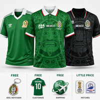 COMBO Mexico Retro 1986 Home, 1998 Home, 1998 Fourth