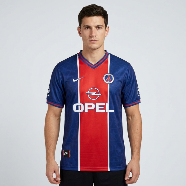 Paris Saint-Germain (PSG) 95/96 I Camiseta Local - Versión Retro