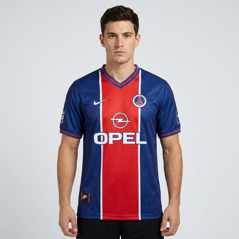 Paris Saint-Germain (PSG) 95/96 I Camiseta Local - Versión Retro