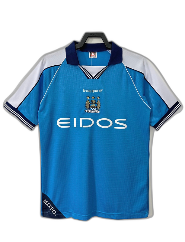 Manchester City 99/01 I Camiseta Local - Versión Retro