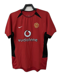 Manchester United 02/04 Camiseta Local - Versión Retro