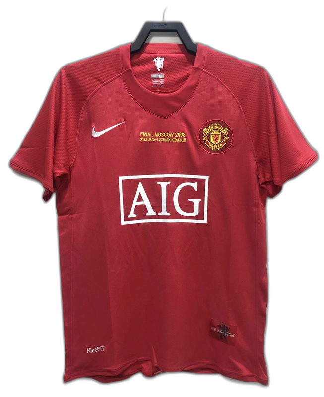Manchester United 07/08 I Camiseta de local - Versión retro