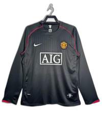 Manchester United 07/08 Seconda Maglia Trasferta - Versione retrò a maniche lunghe