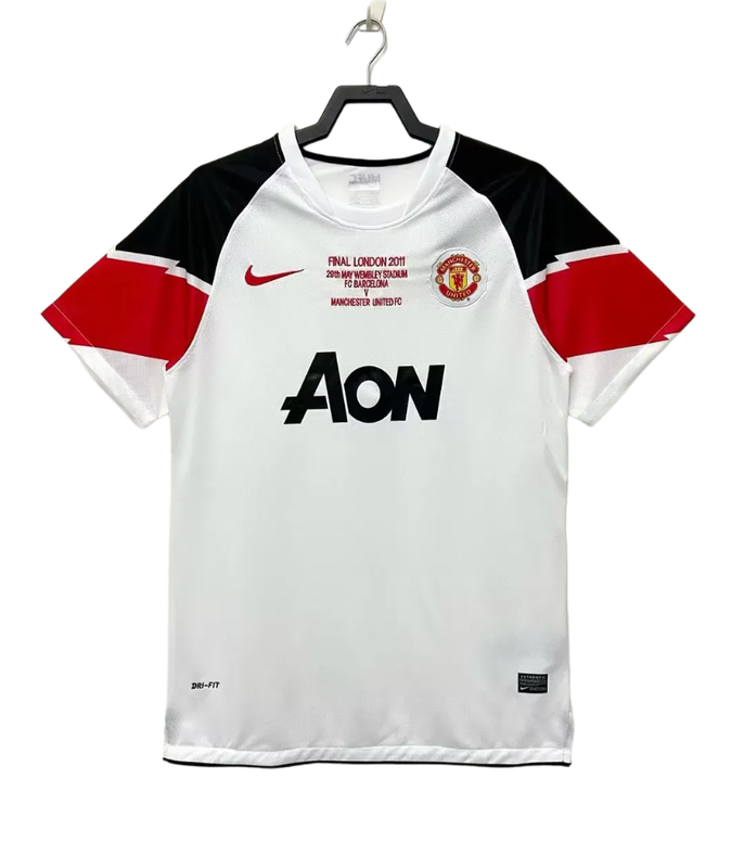 Camiseta de Visitante del Manchester United 11/12 II - Versión Retro