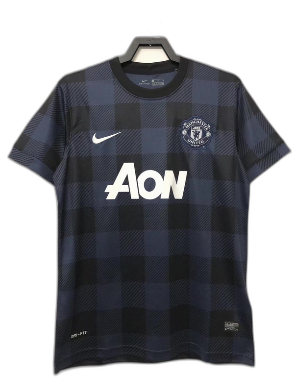 Camiseta de la segunda equipación del Manchester United 13/14 - Versión retro