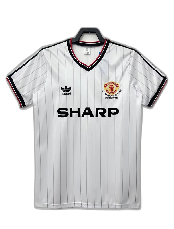 Camiseta de la segunda equipación del Manchester United 1983 - Versión retro