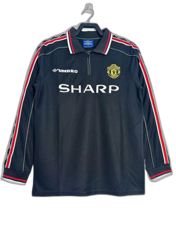 Camiseta Retro Negra de Portero del Manchester United 1998