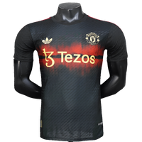 Maglia da allenamento Manchester United 25/26 - Nera - Versione Giocatore