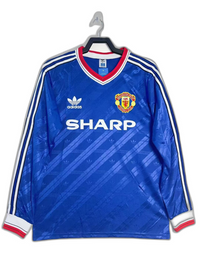 Maglia Manchester United 86/88 III Terza Divisa - Versione Retrò a Maniche Lunghe