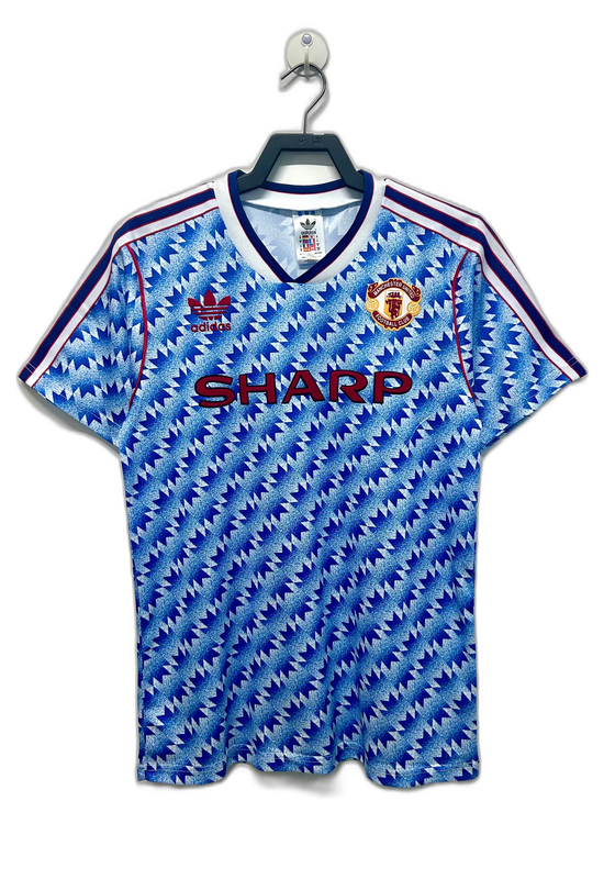 Camiseta de visitante retro del Manchester United 90/92 II