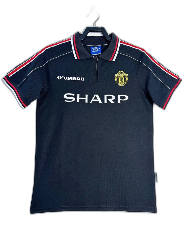 Manchester United 98/99 Maglia Nera - Versione Retrò