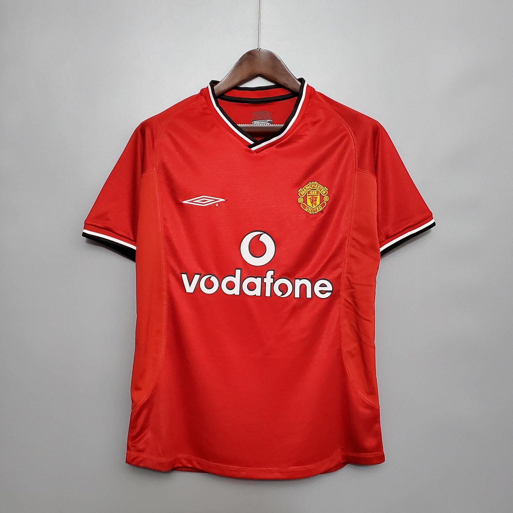 Maglia retrò Manchester United casa 2000/01
