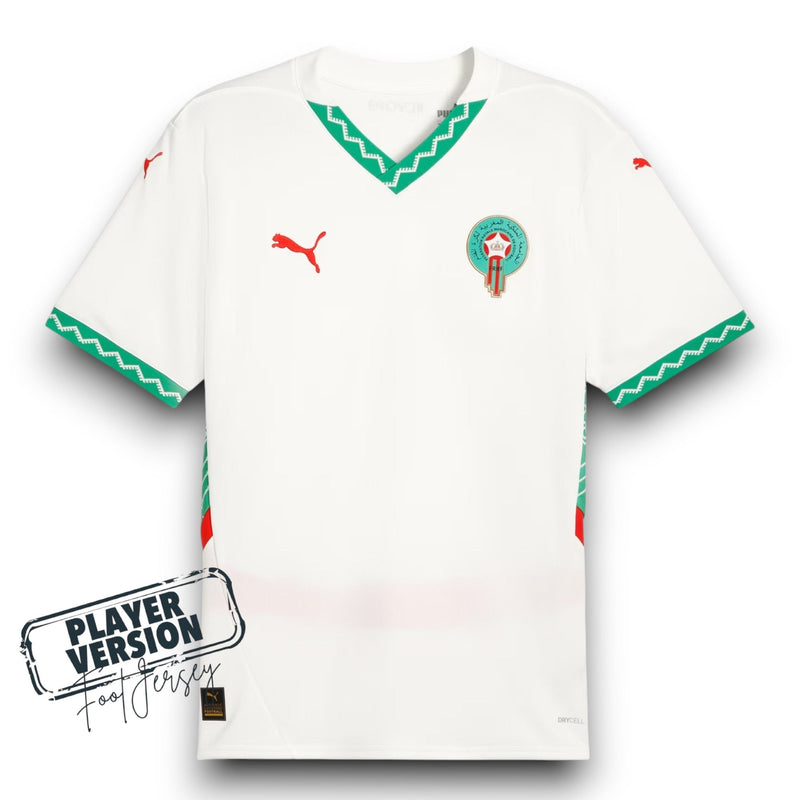 Maglia Trasferta Marocco 2025 - Versione Giocatore
