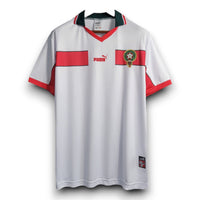Maglia retrò bianca da trasferta Marocco 1998