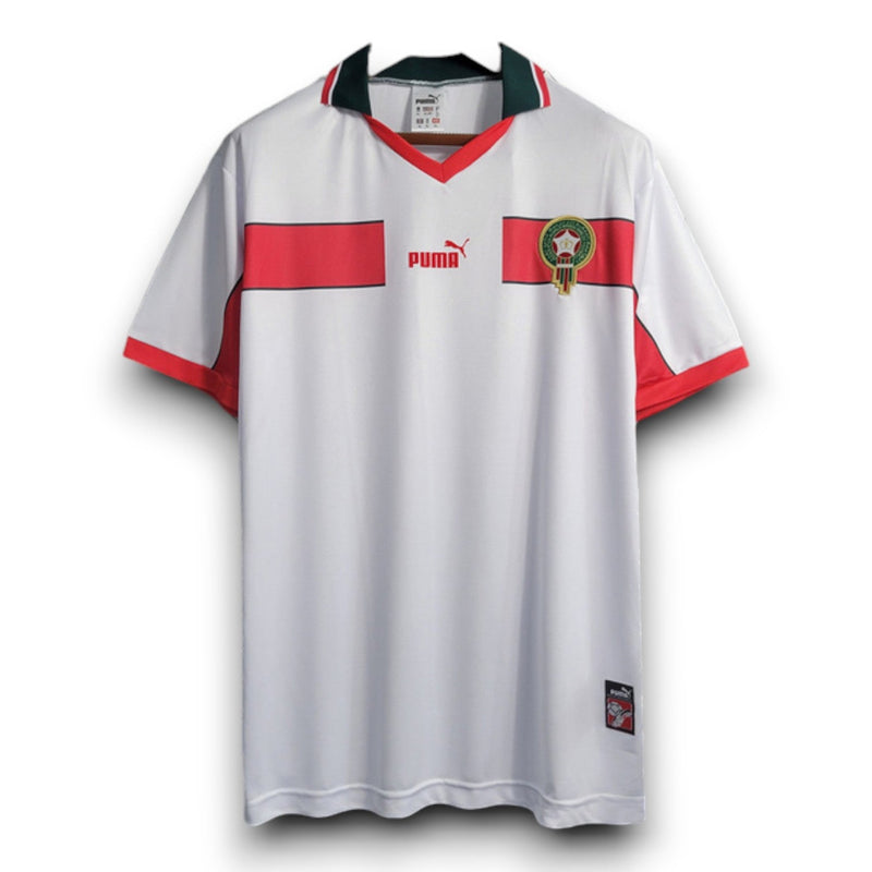 Maglia retrò bianca da trasferta Marocco 1998