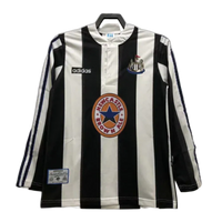 Newcastle United 95/97 I Home Jersey - Long Sleeve Retro Version