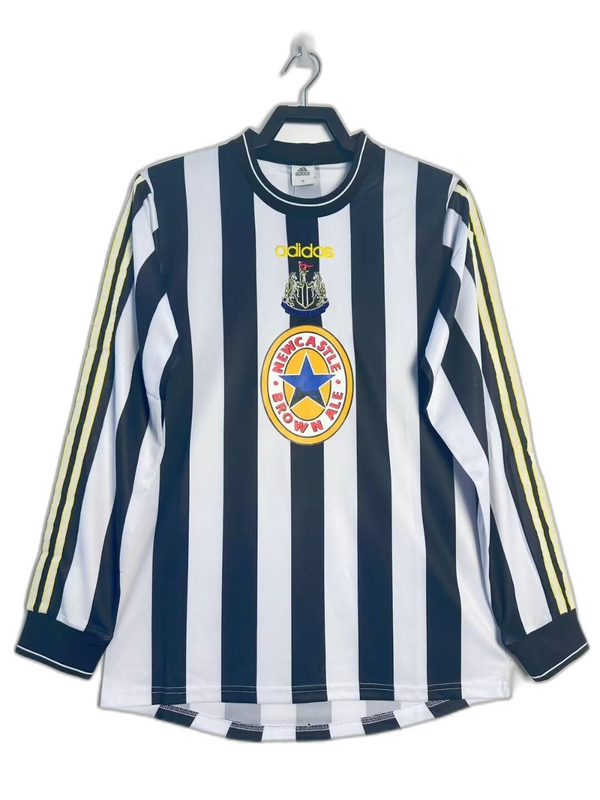 Newcastle United 97/99 I Camiseta Local - Versión Retro Manga Larga