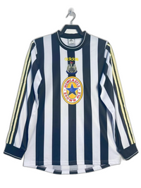 Newcastle United 97/99 I Maglia Home - Versione retrò a manica lunga