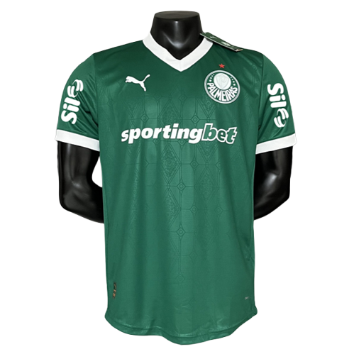 Palmeiras 25/26 I Maglia Home - Tutti gli Sponsor - Versione Giocatore