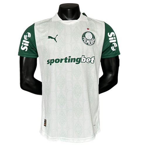 Palmeiras 25/26 II Maglia Trasferta - Tutti gli Sponsor - Versione Giocatore