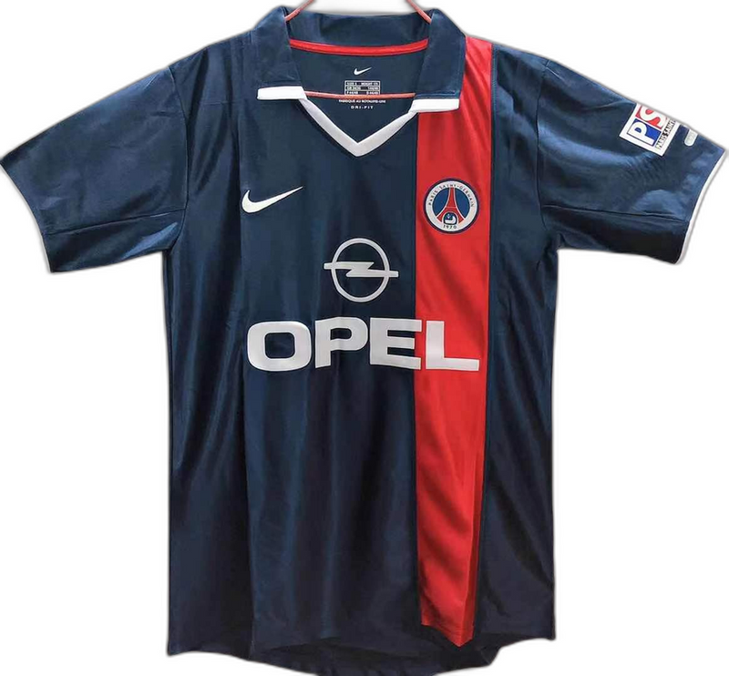 Paris Saint-Germain (PSG) 2001 I Camiseta de Local - Versión Retro