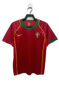 Portogallo 2004 I Maglia Home - Versione Retro