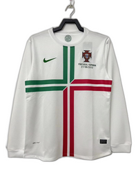 Portogallo 2012 II Maglia da Trasferta - Versione retrò a Maniche Lunghe