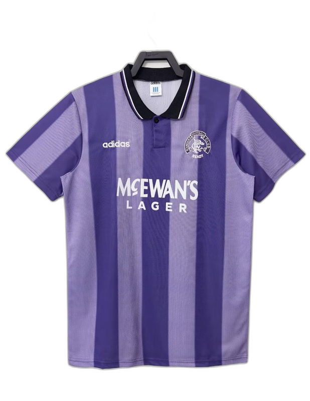 Camiseta de la tercera equipación del Rangers FC 93/94 - Versión retro