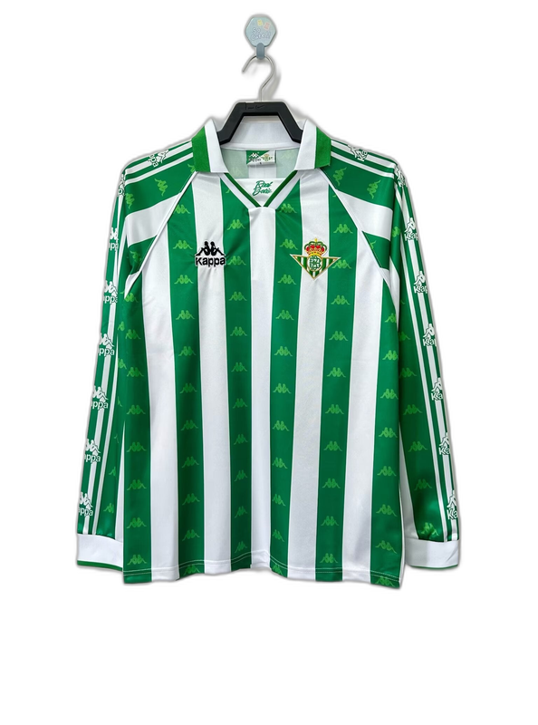 Real Betis 95/97 I Camiseta Local - Versión Retro Manga Larga