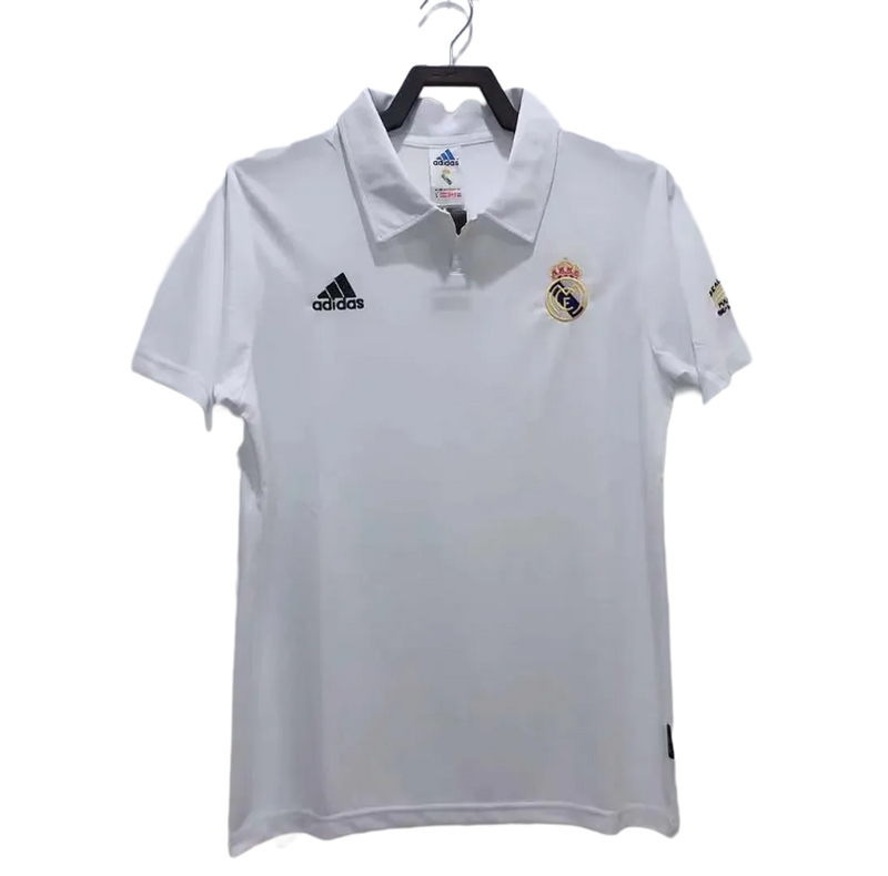 Real Madrid 02/03 UCL Camiseta Local - Versión Retro
