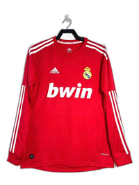 Camiseta de Visitante Real Madrid 11/12 II - Versión Retro Manga Larga