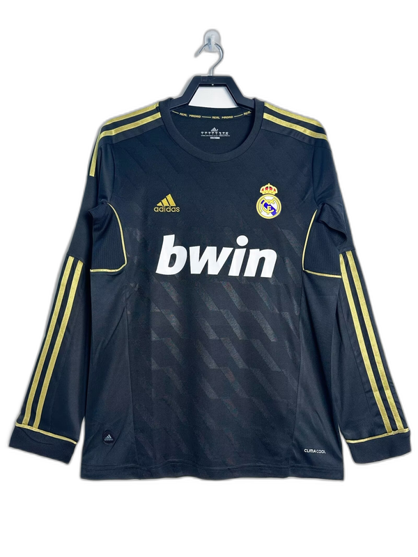 Real Madrid 11/12 II Visitante Manga Larga - Versión Retro