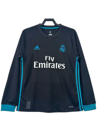 Camiseta Real Madrid 17/18 II Visitante - Versión Retro Manga Larga