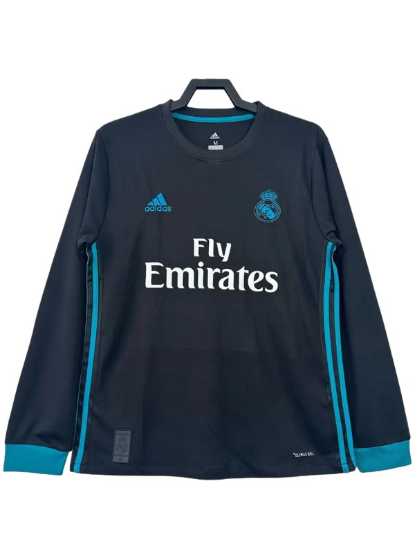 Camiseta Real Madrid 17/18 II Visitante - Versión Retro Manga Larga
