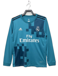 Real Madrid 17/18 III Tercera Camiseta - Versión Retro Manga Larga