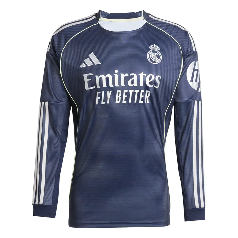 Real Madrid 25/26 II Maglia Trasferta - Manica Lunga