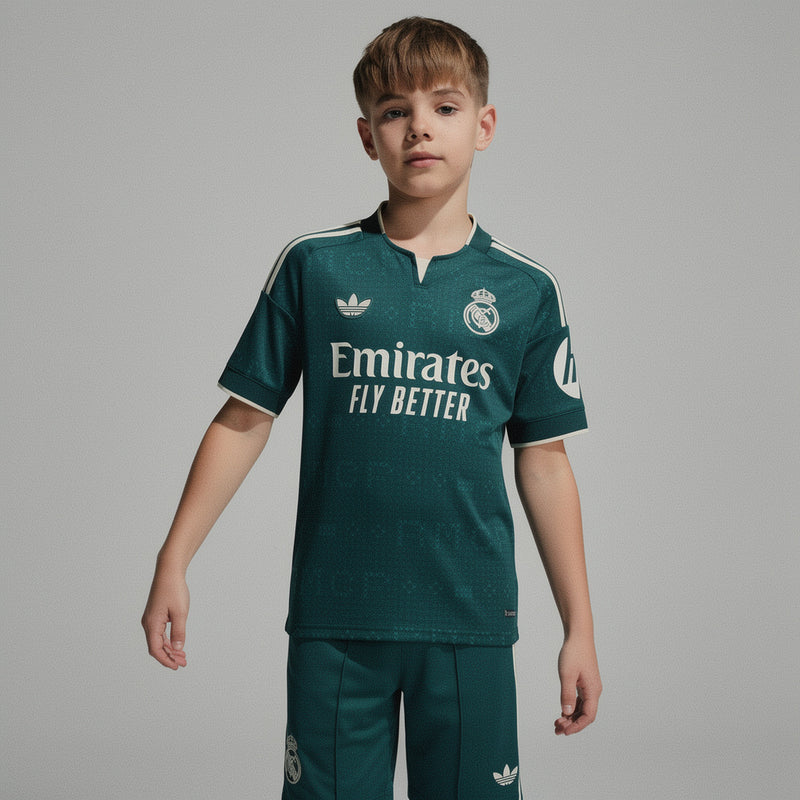 Real Madrid 26/27 Away Kids Kit