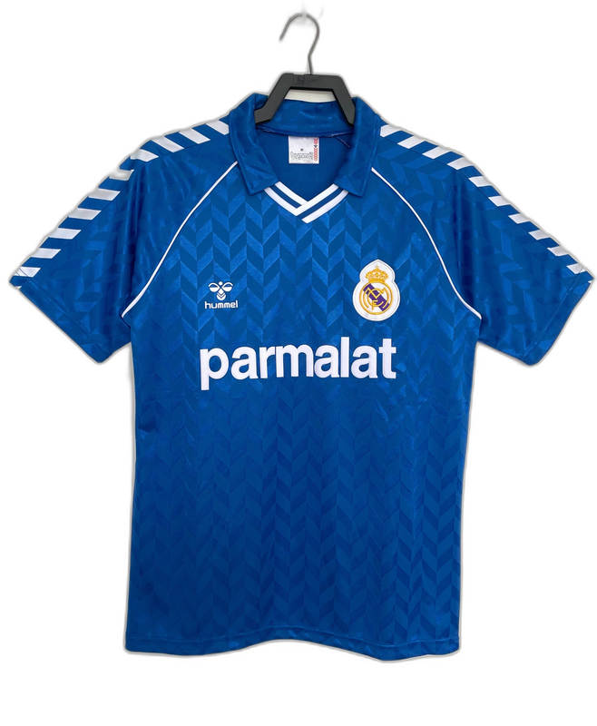 Camiseta de la segunda equipación del Real Madrid 86/87 - Versión retro