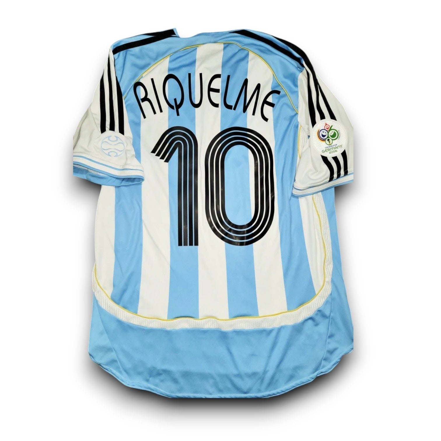 RIQUELME #10 Argentina Maglia Home Retrò 2006