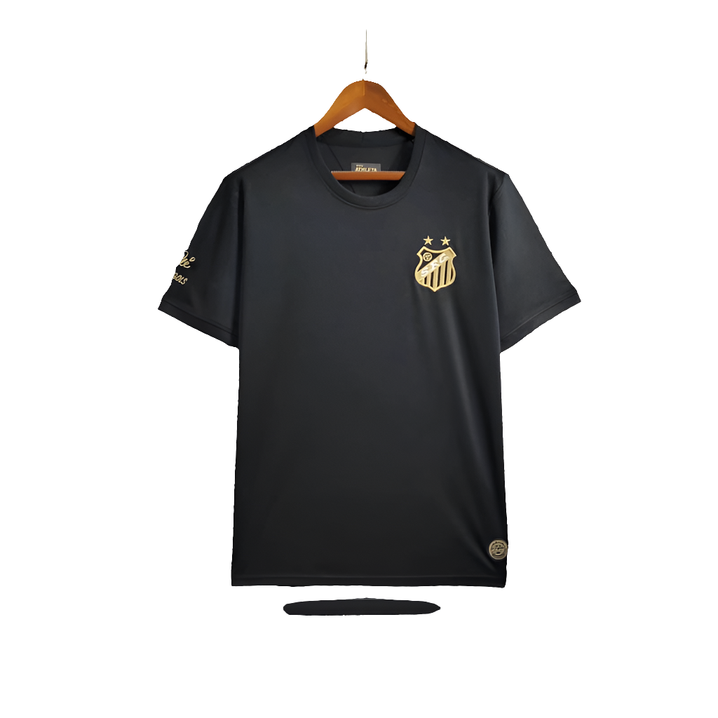 Maglia Santos Edizione Commemorativa 25/26 - Nera - Versione Fan