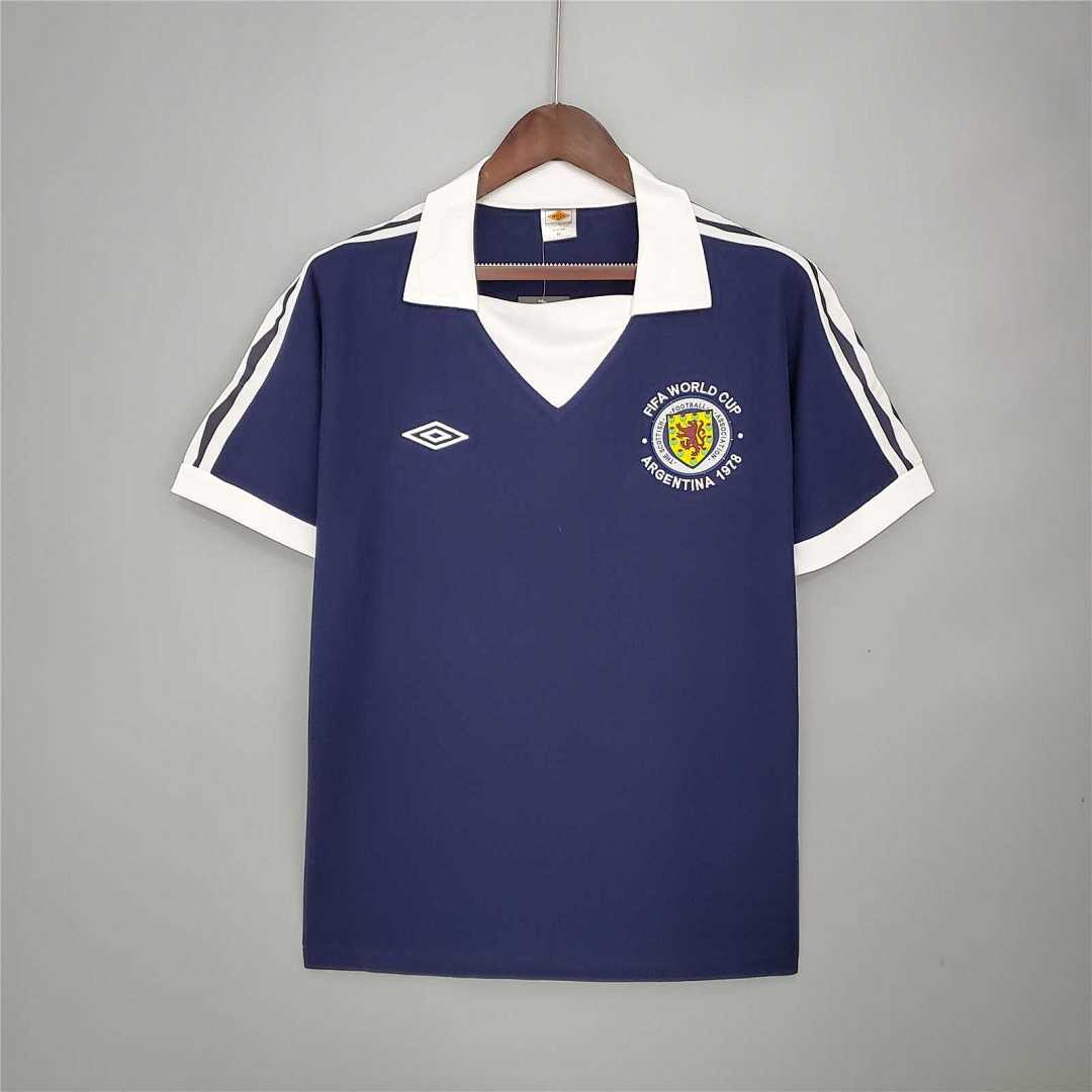 Maglia Scozia 1978 Home - Versione Retrò