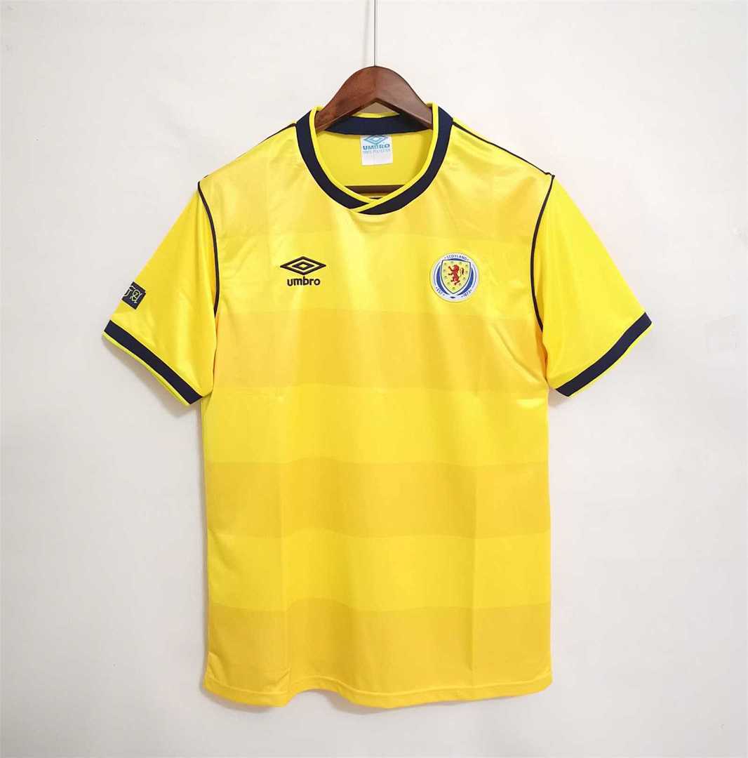 Maglia Trasferta Scozia 1986 - Versione Retrò