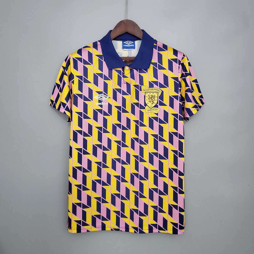 Maglia Trasferta Scozia 1988/89 - Versione Retrò